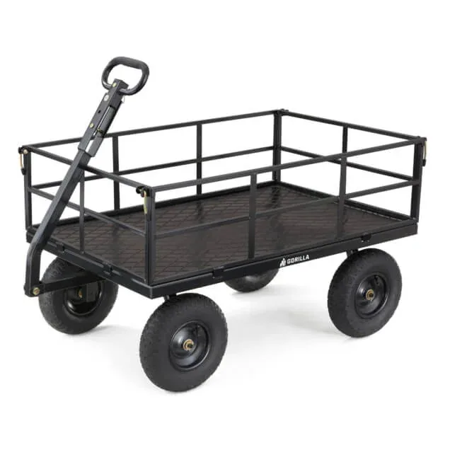 Gorilla GOR1200-COM steel utility wagon, product gallery view 2