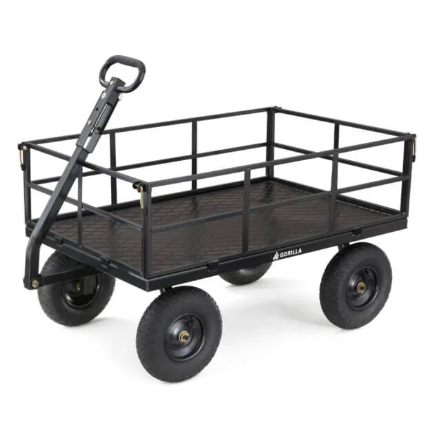 Gorilla GOR1200-COM steel utility wagon, product gallery view 2