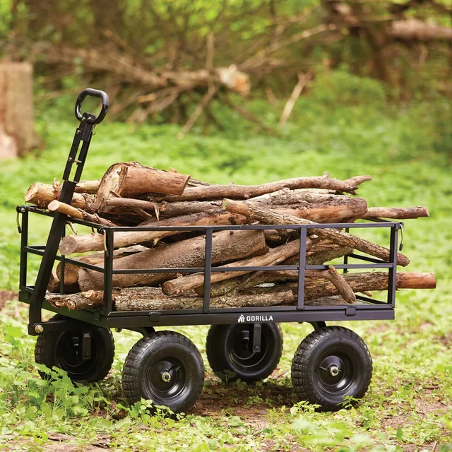 Gorilla GOR1200-COM steel utility wagon, product gallery view 7