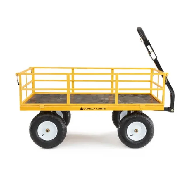 Gorilla GOR1201B steel utility wagon, product gallery view 5