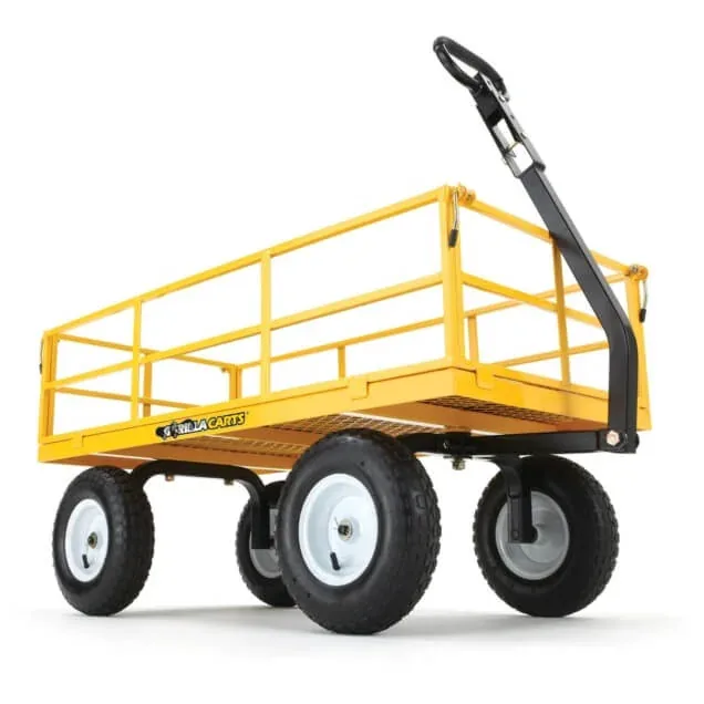 Gorilla GOR1201B steel utility wagon, product gallery view 2