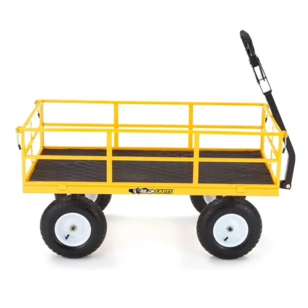 Gorilla GOR1201B steel utility wagon, product gallery view 6