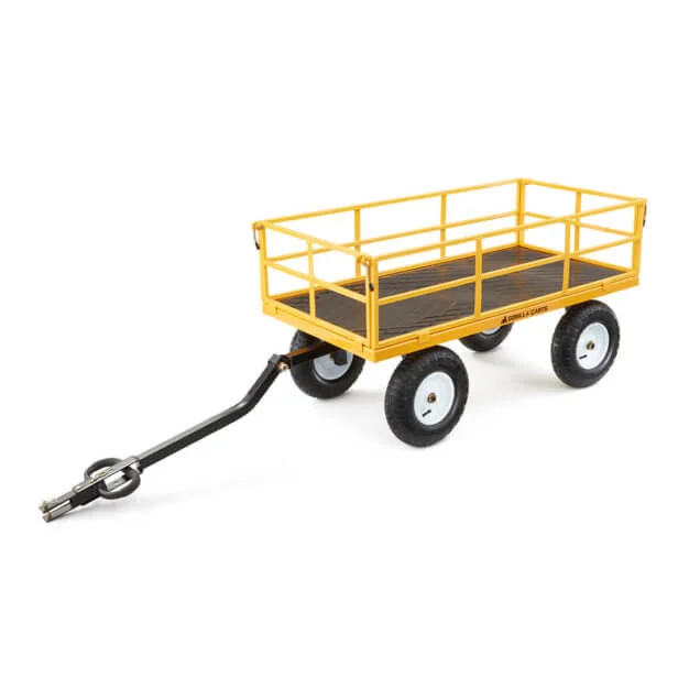 Gorilla GOR1201B steel utility wagon, product gallery view 4