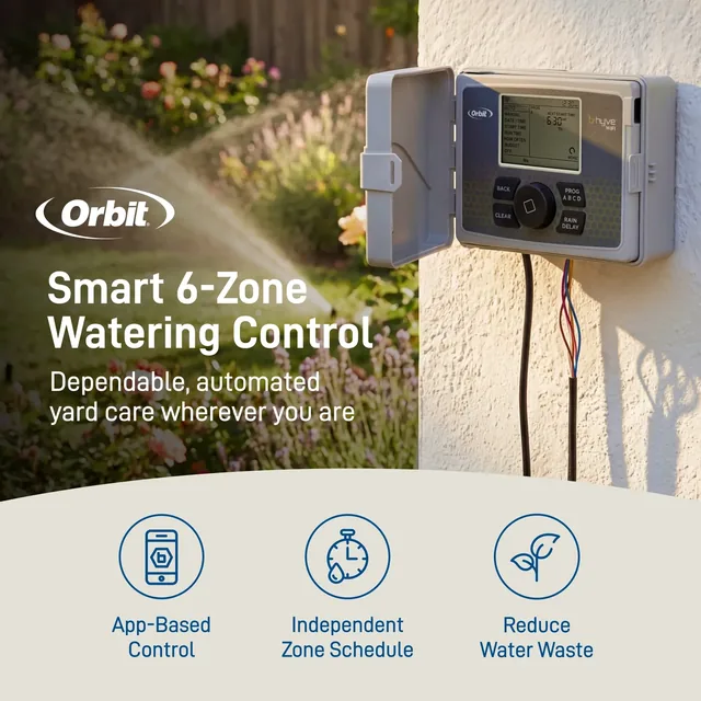 Orbit B-hyve 57946 6-Zone Indoor/Outdoor Controller, manufacturer gallery view 3