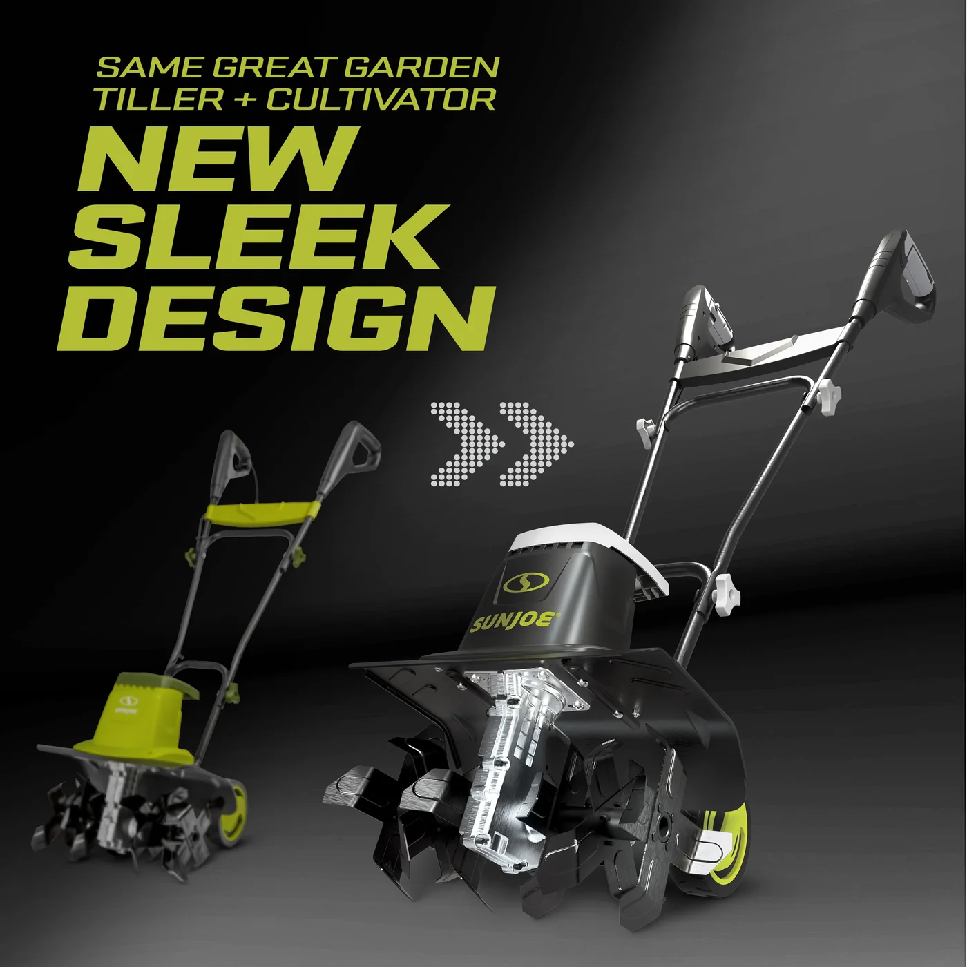 Sun Joe Corded Electric Garden Tiller & Cultivator with Steel Tines, TJ604E | manufacturer gallery view 3