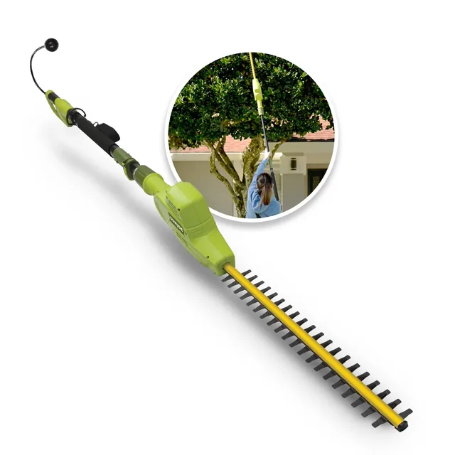 Sun Joe SJH902E pole hedge trimmer, manufacturer gallery view 1