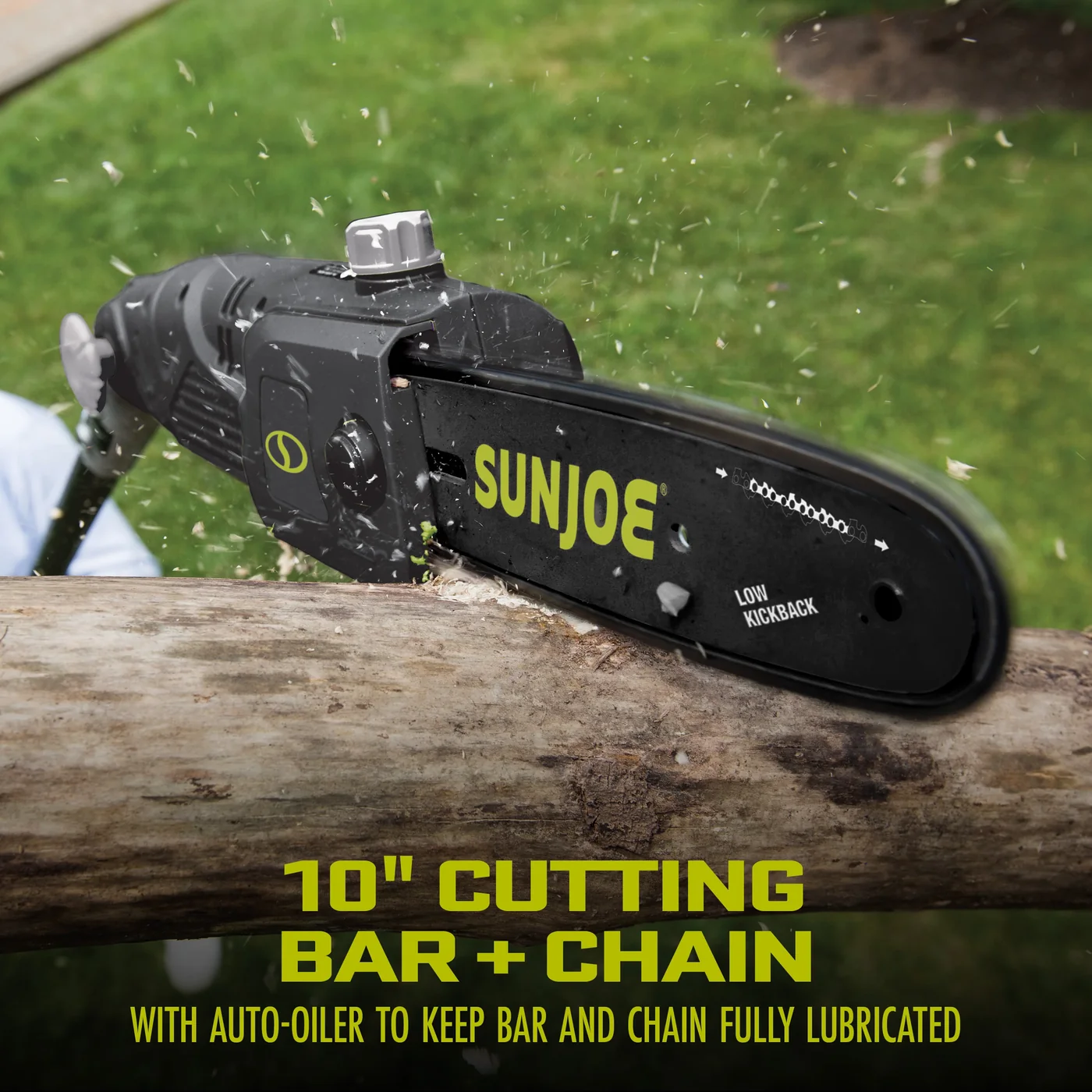 Sun Joe SWJ803E pole saw, manufacturer gallery view 3