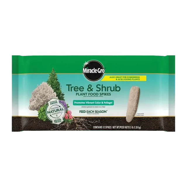 Miracle-Gro Tree & Shrub Plant Food Spikes, 12 count, product view 1