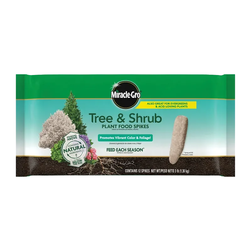 Miracle-Gro Tree & Shrub Plant Food Spikes, 12 count, product view 1