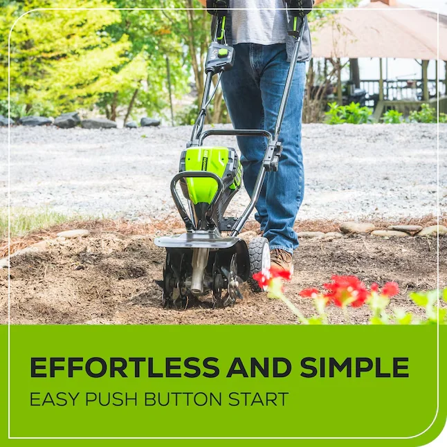 Greenworks Pro TL80L00 Cordless-Cultivators - View #7