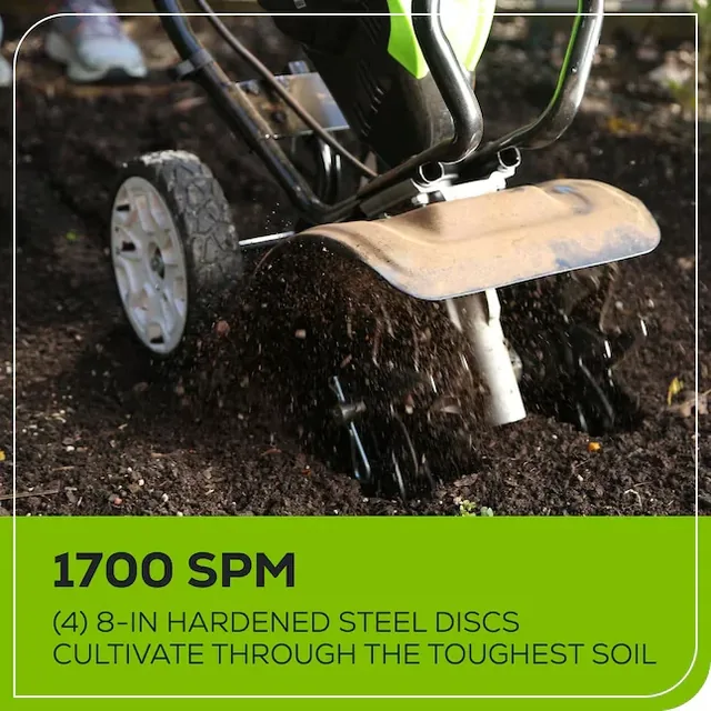 Greenworks Pro TL80L00 Cordless-Cultivators - View #4
