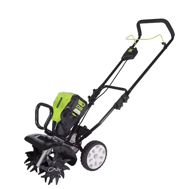 Greenworks Pro TL80L00 80-volt Lithium ion (Li-ion) Forward-rotating Cordless Electric Cultivator ( Battery and Charger Not Included )