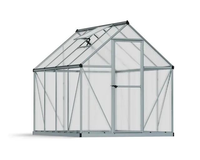 Canopia Mythos 6 × 8 greenhouse, silver manufacturer product view 2