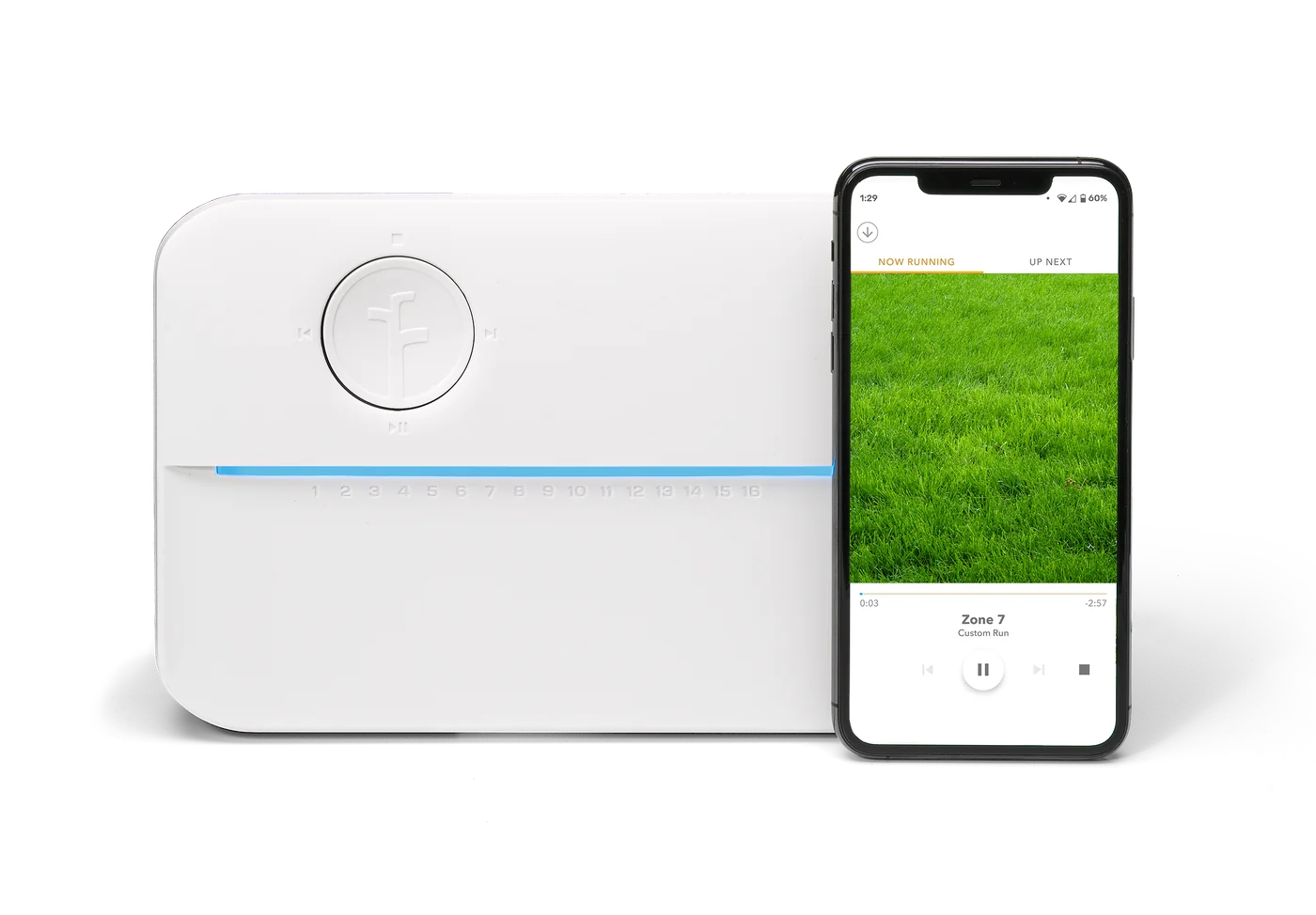 Rachio 3 eight-zone smart sprinkler controller, product view 1
