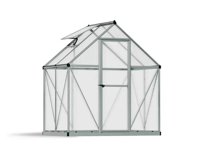 Canopia Mythos 6 × 4 greenhouse, silver manufacturer product view 2