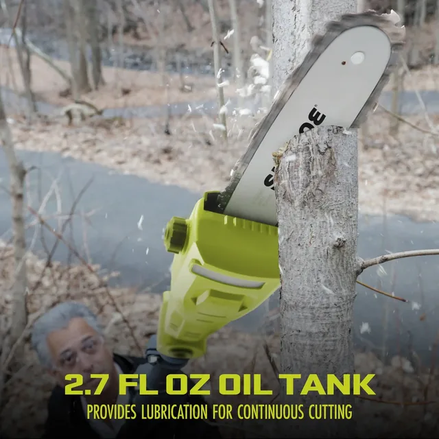 Sun Joe 24V-PS8-LTE pole saw, manufacturer gallery view 5