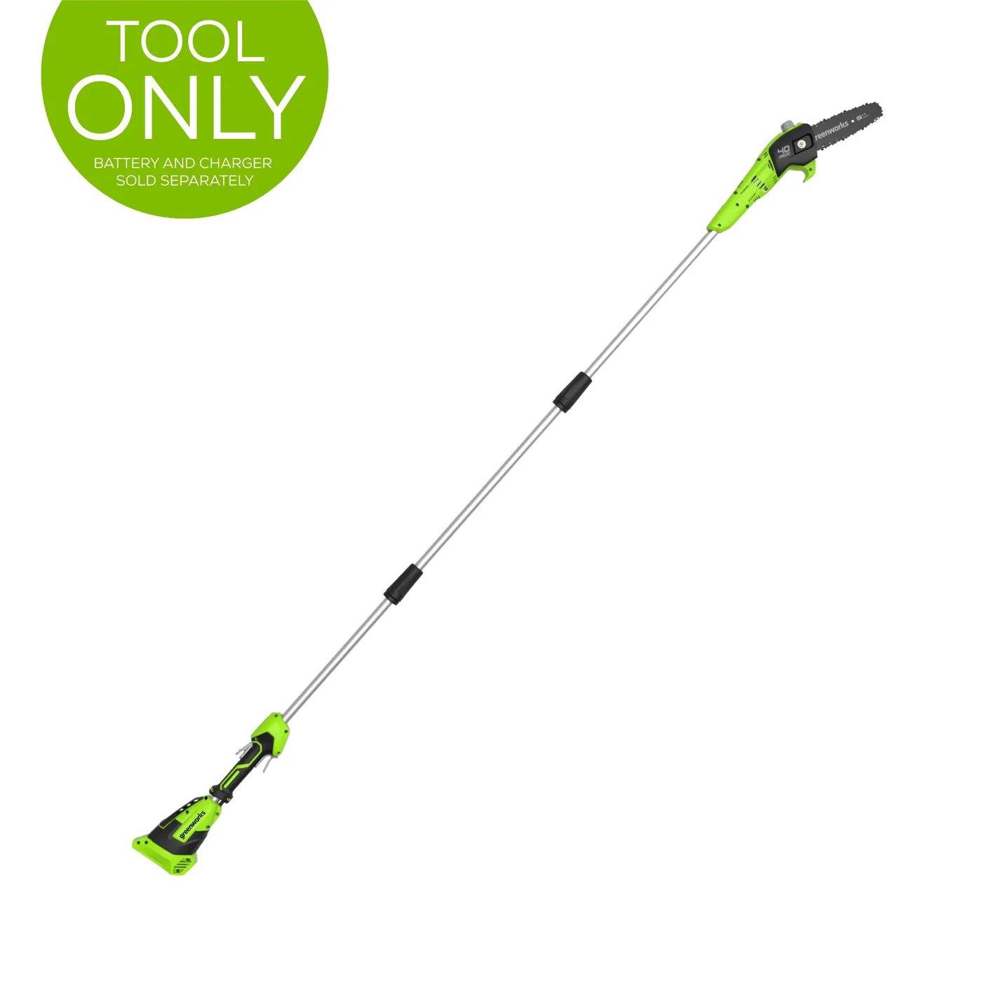 Greenworks PS40B00 pole saw, manufacturer gallery view 1