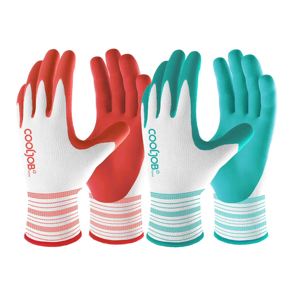 COOLJOB women’s gardening gloves, six pairs, medium, product view 1