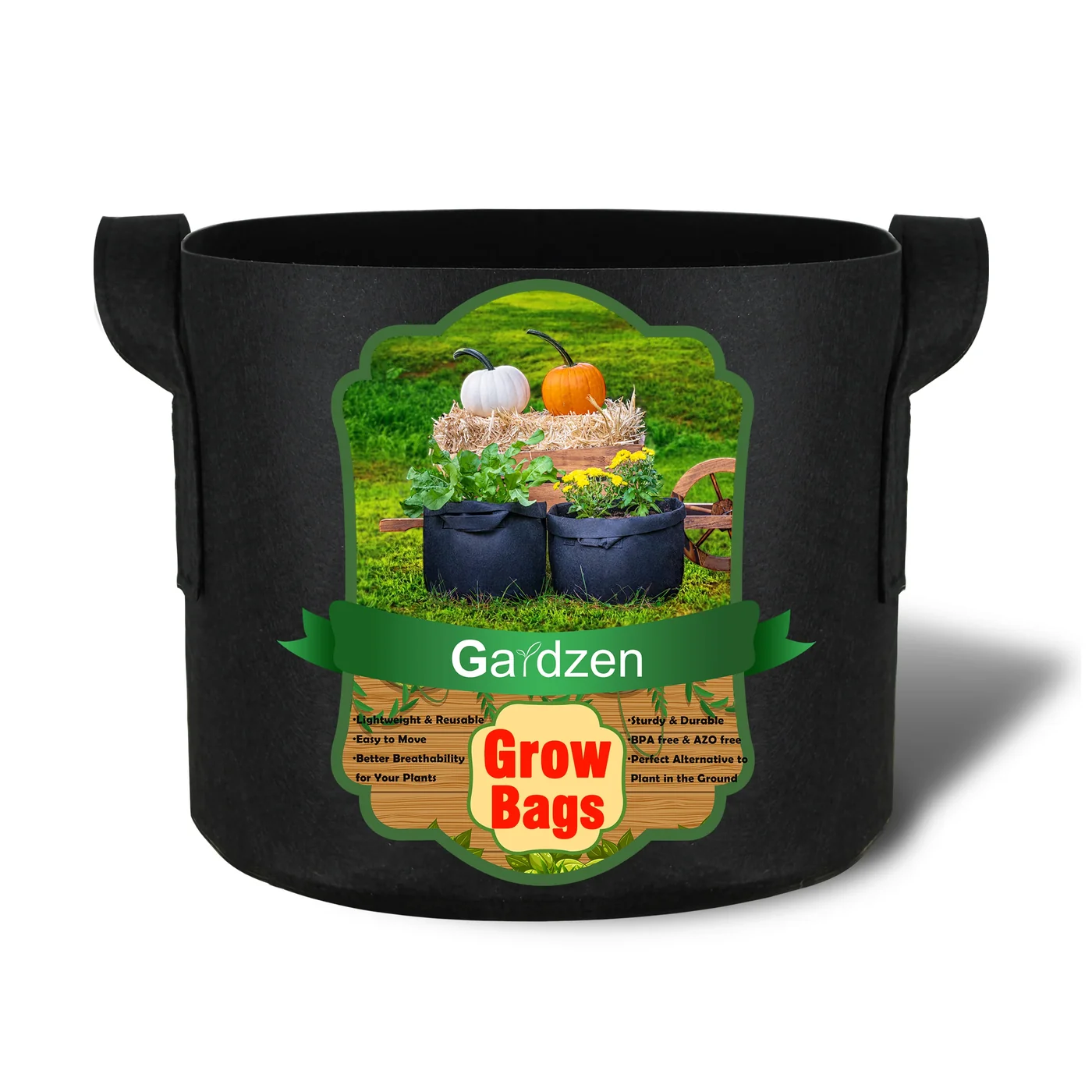 Gardzen 30-gallon grow bags, six-pack