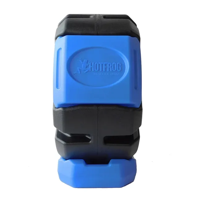 FCMP HOTFROG 19-gallon rolling composter, blue manufacturer product view 5