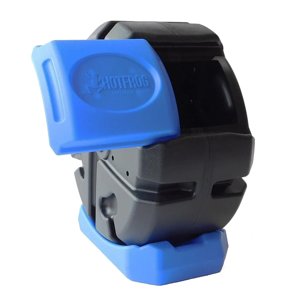 FCMP HOTFROG 19-gallon rolling composter, blue manufacturer product view 4