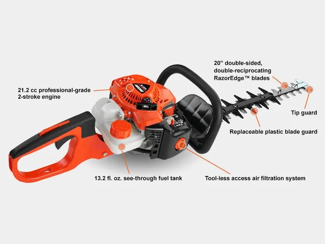 ECHO HC-2020 20-inch gas hedge trimmer, manufacturer view 2