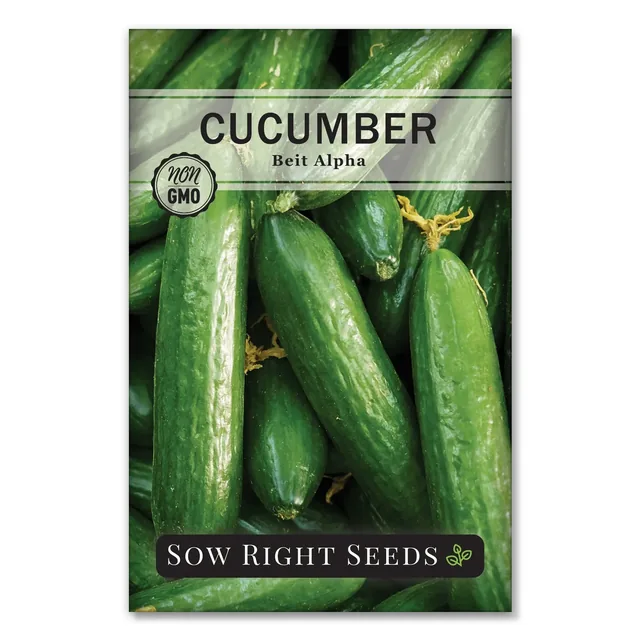 Sow Right Seeds Beit Alpha cucumber manufacturer product view 1