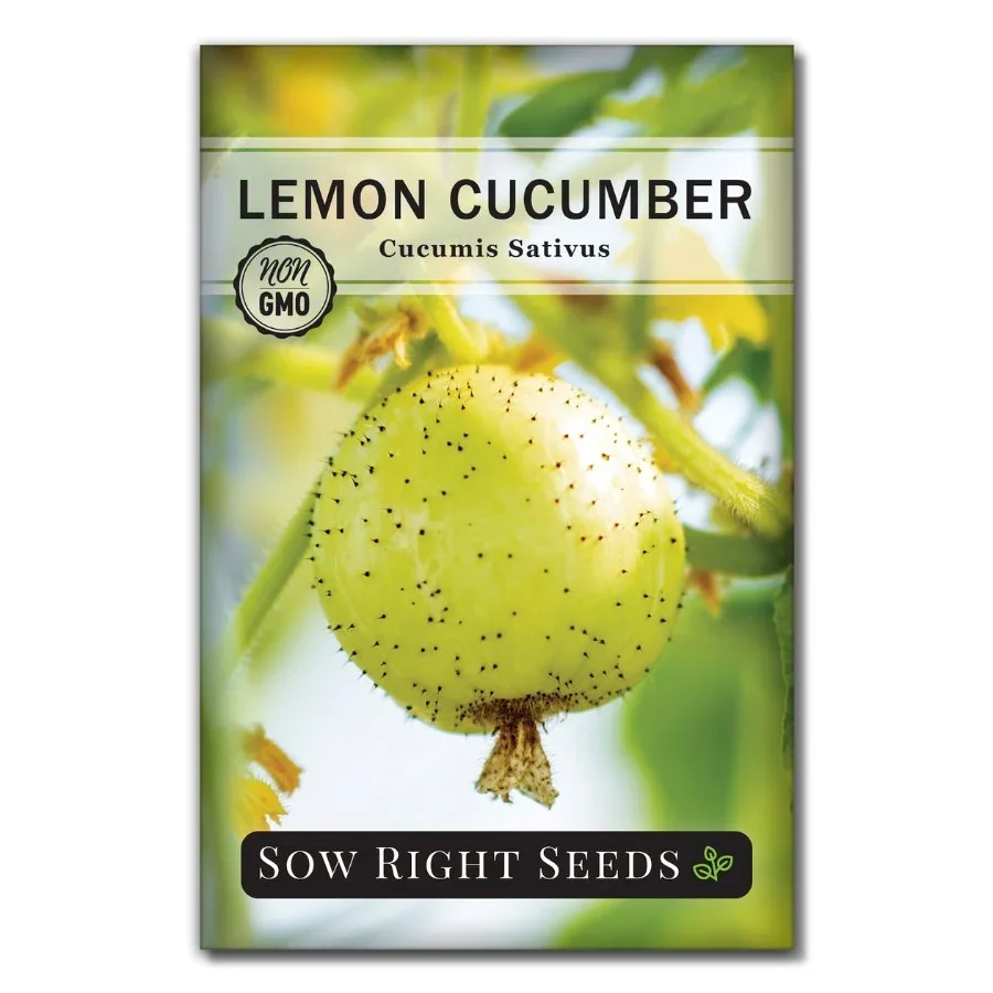 Sow Right Seeds Lemon cucumber manufacturer product view 1