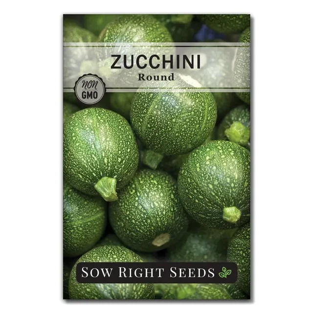Sow Right Seeds Round zucchini