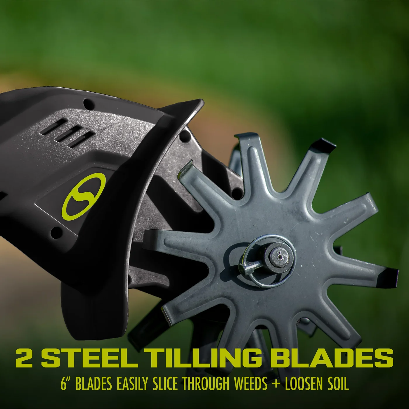 Sun Joe 24V-TLR-CT cultivator, manufacturer gallery view 3