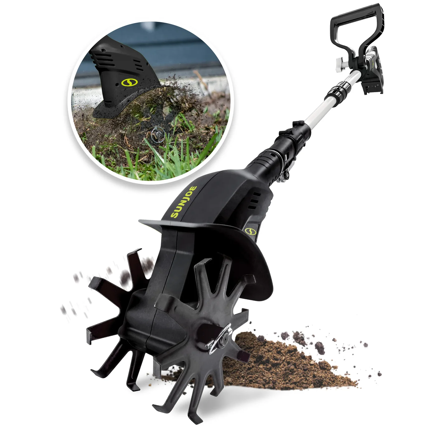 Sun Joe 24V-TLR-CT cultivator, manufacturer gallery view 1