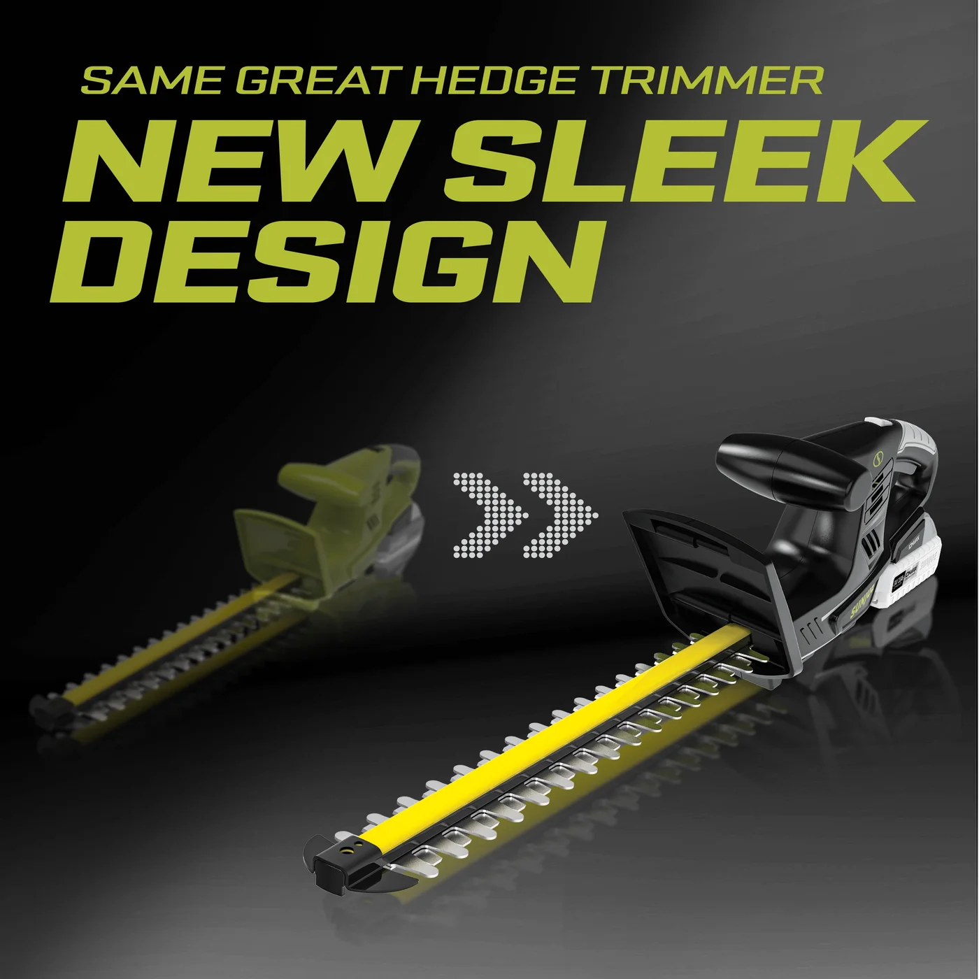 Sun Joe 24V-HT18-LTE hedge trimmer, manufacturer gallery view 3