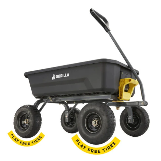 Gorilla 4GCG-NF poly dump cart, product gallery view 6