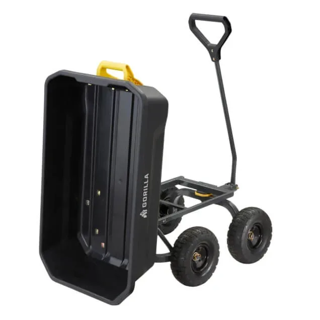 Gorilla 4GCG-NF poly dump cart, product gallery view 8