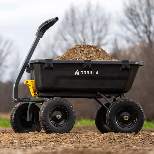 Gorilla 7GCG-NF poly dump cart, product gallery view 5