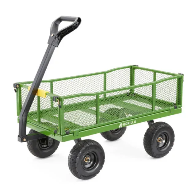 Gorilla 2140GCG-NF steel utility wagon, product gallery view 1