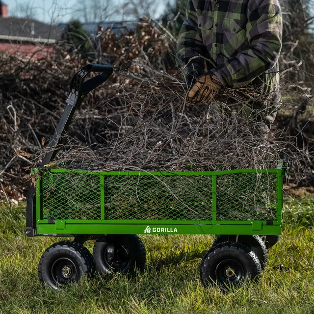 Gorilla 2140GCG-NF steel utility wagon, product gallery view 6
