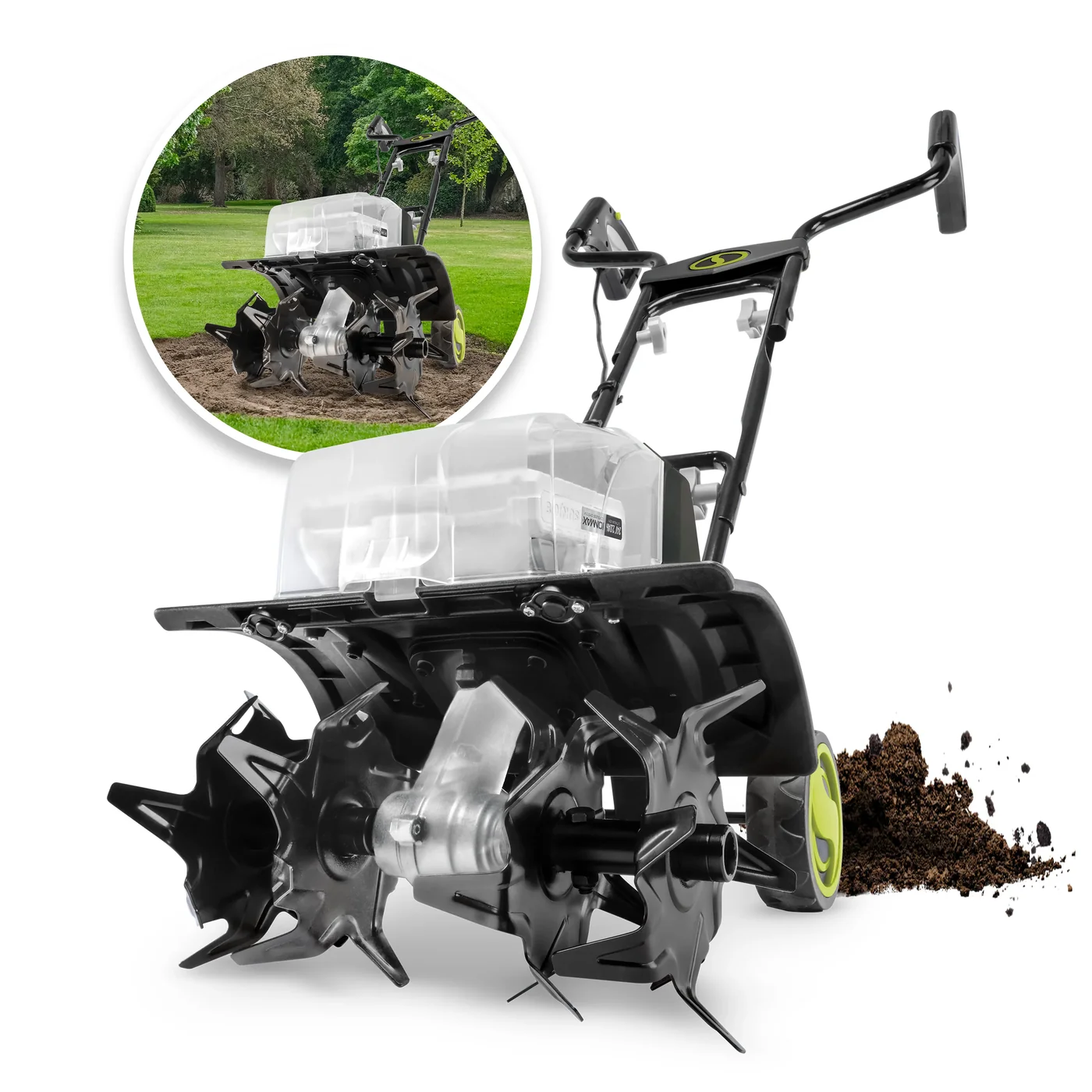 Sun Joe 24V-X2-TLR14 cultivator, manufacturer gallery view 1
