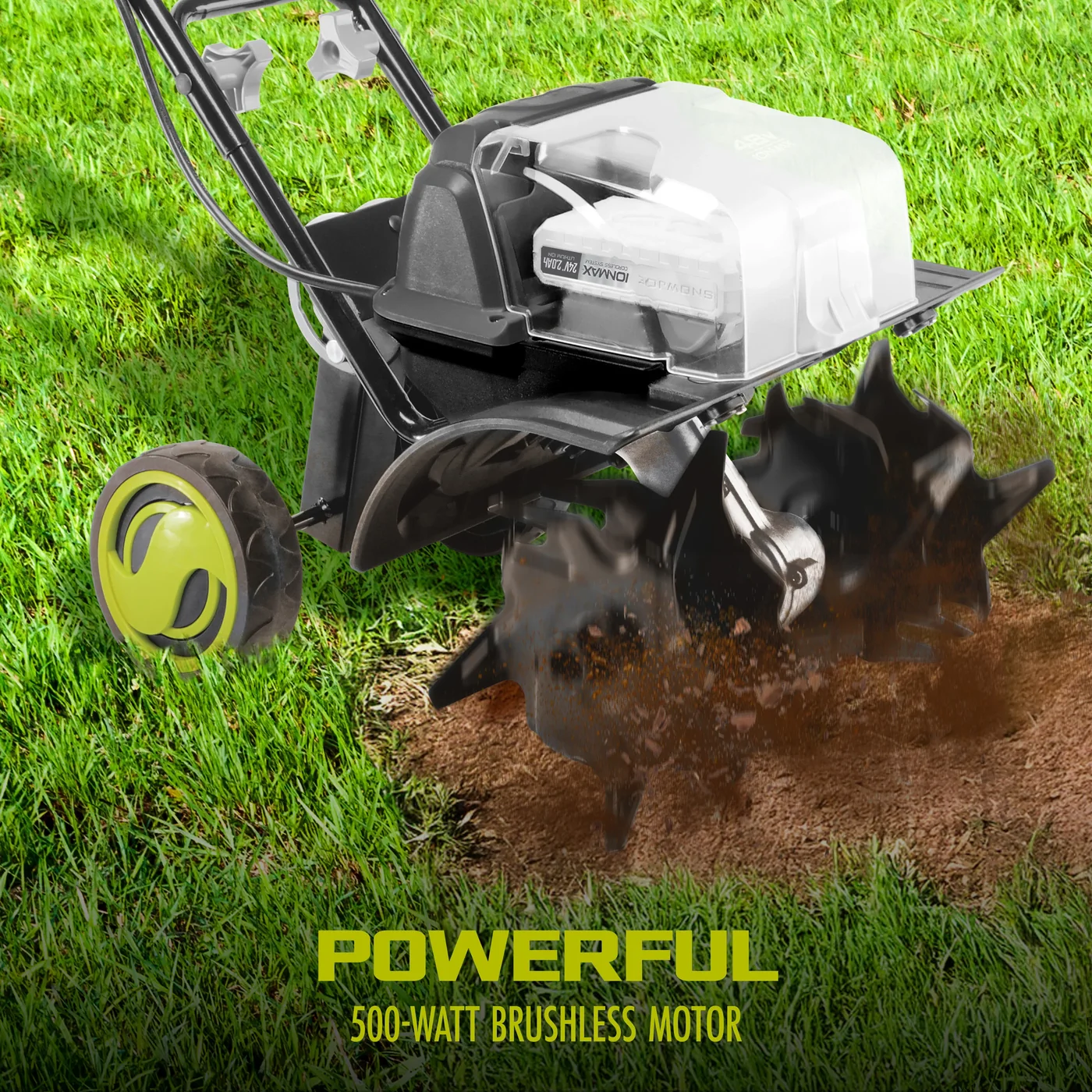 Sun Joe 24V-X2-TLR14 cultivator, manufacturer gallery view 4