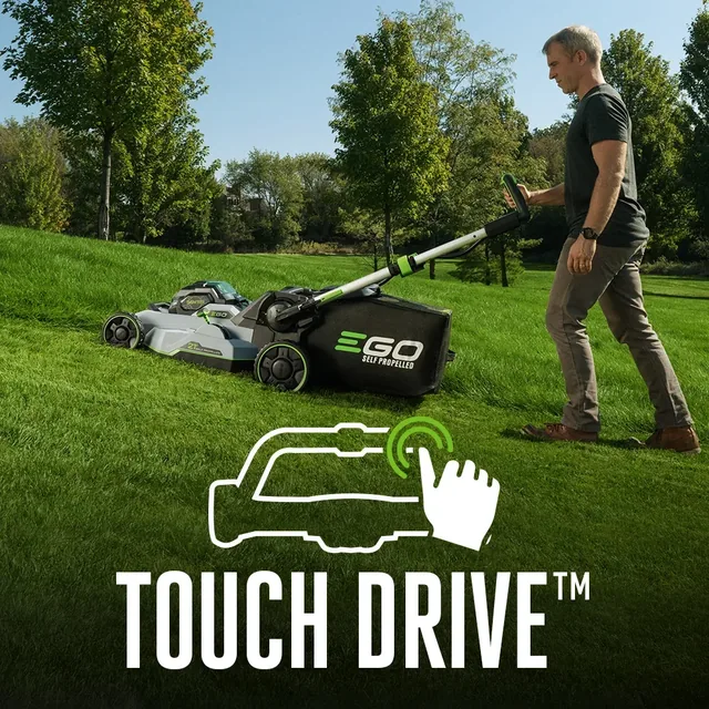 EGO LM2135SP 21-inch self-propelled mower, product photograph 5