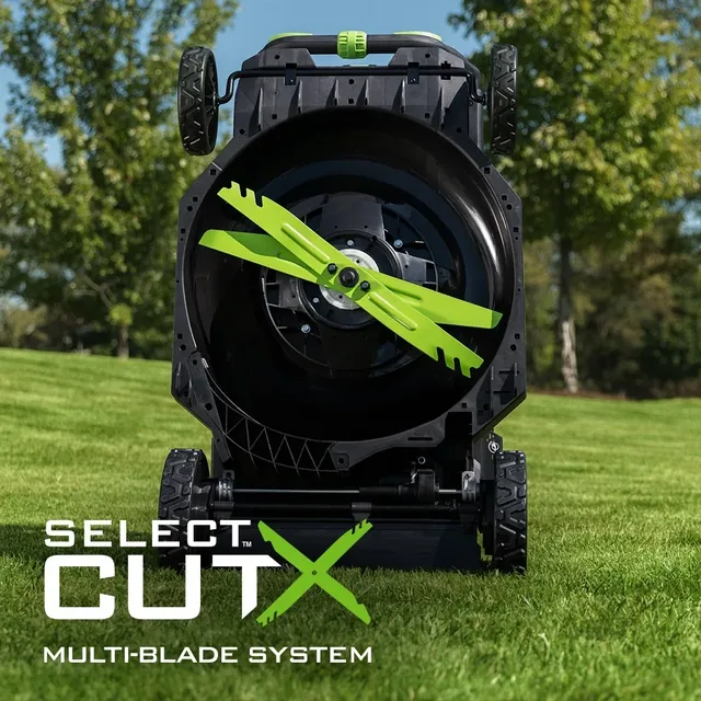 EGO LM2135SP 21-inch self-propelled mower, product photograph 1