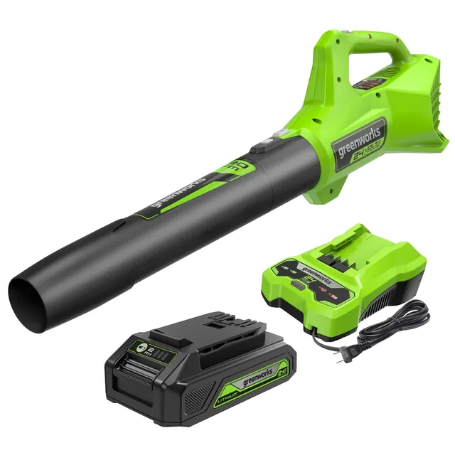 Greenworks BLG306 leaf blower, manufacturer gallery view 1