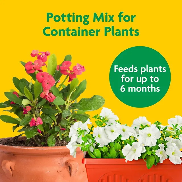 Miracle-Gro Potting Mix, two 16-quart bags, product view 2