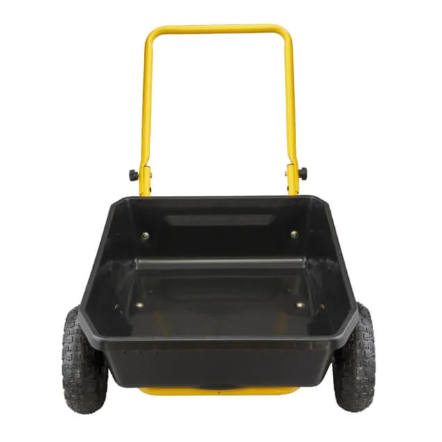 Gorilla GCR-4 4 cu. ft. two-wheel poly yard cart, gallery view 6