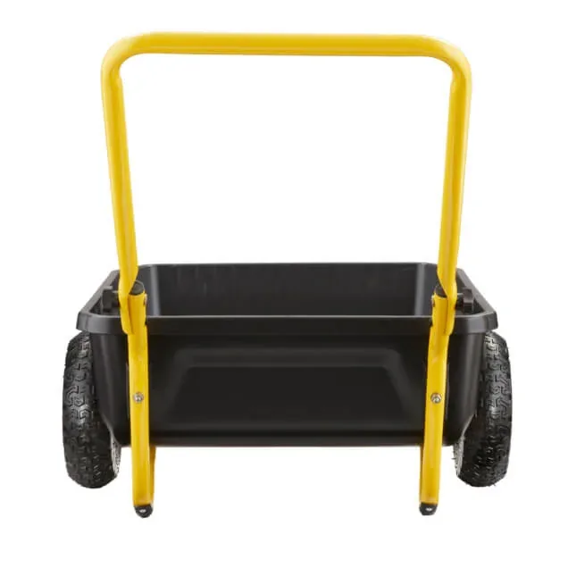 Gorilla GCR-4 4 cu. ft. two-wheel poly yard cart, gallery view 8