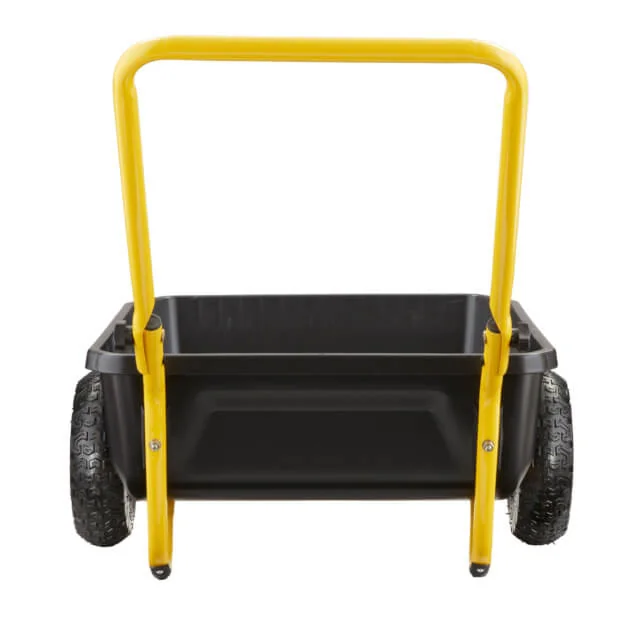 Gorilla GCR-4 4 cu. ft. two-wheel poly yard cart, gallery view 8