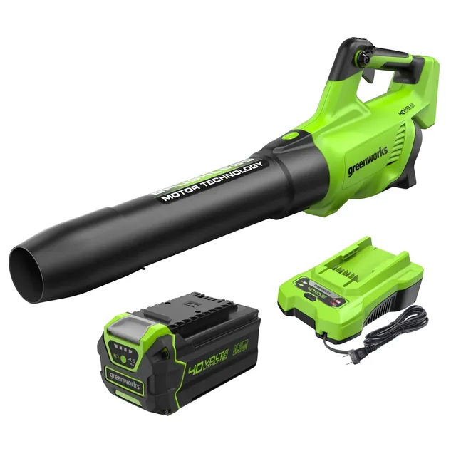 Greenworks BLF442 leaf blower, manufacturer gallery view 1
