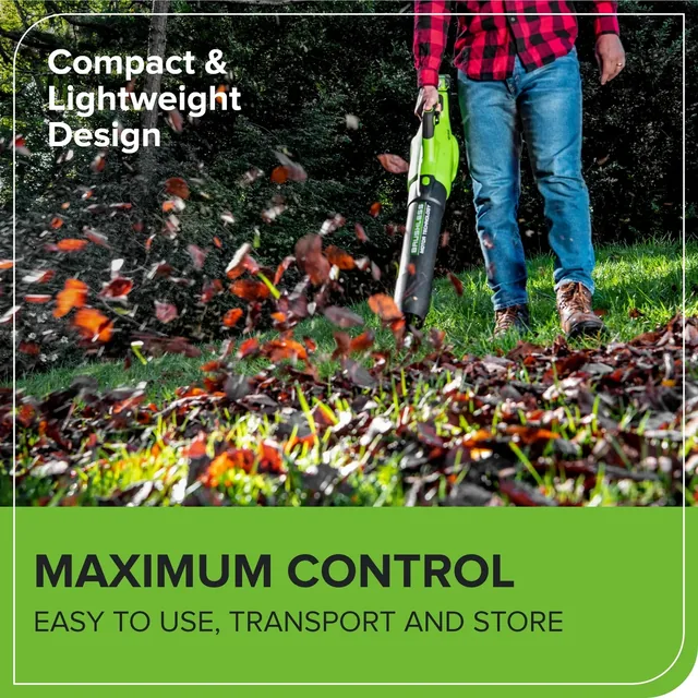Greenworks BLF442 leaf blower, manufacturer gallery view 6