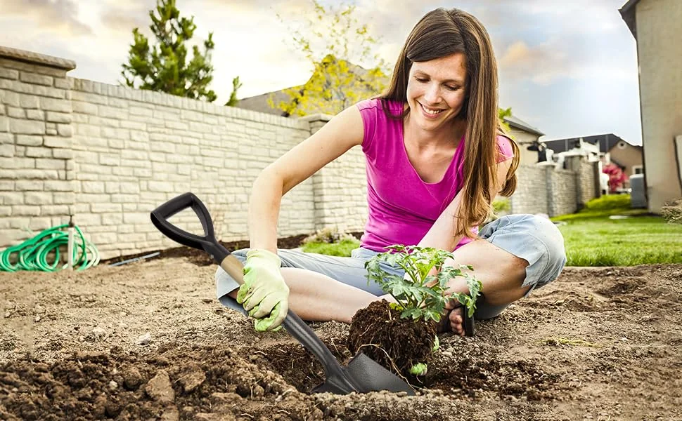 VNIMTI 28-inch D-handle garden shovel, product gallery view 6