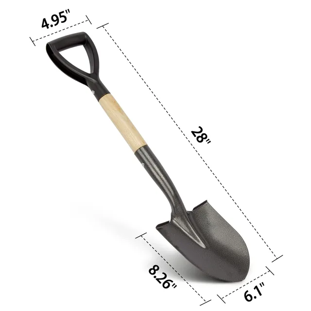 VNIMTI 28-inch D-handle garden shovel, product gallery view 5